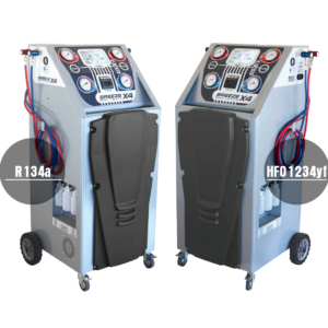 Ilmastoinnin huoltolaite Spin Breeze X4 Dual Touch - R134 & 1234yf